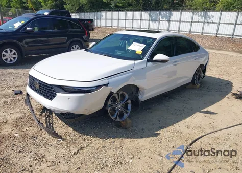 2023 Honda Accord Hybrid Ex-L из США, поврежденный, VIN 1HGCY2F63PA057800